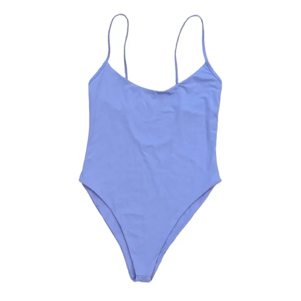 FP x Toast Swim Violet Tulip High Hip One Piece